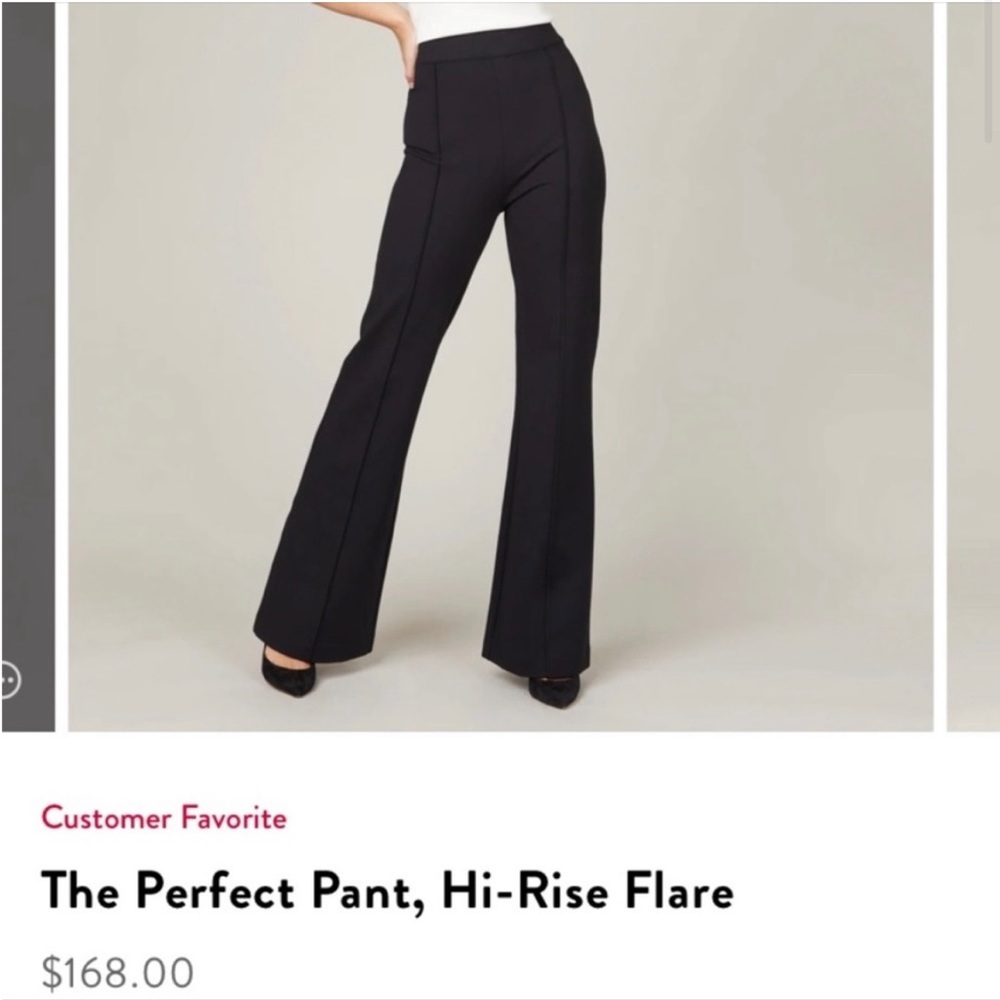 Spanx Petite Perfect Pant - Hi-Rise Flare Size SP